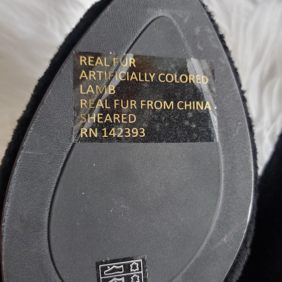 NIB* Eileen Fisher 'Blog' Shearling Mule, Size 8 - Picture 11 of 12